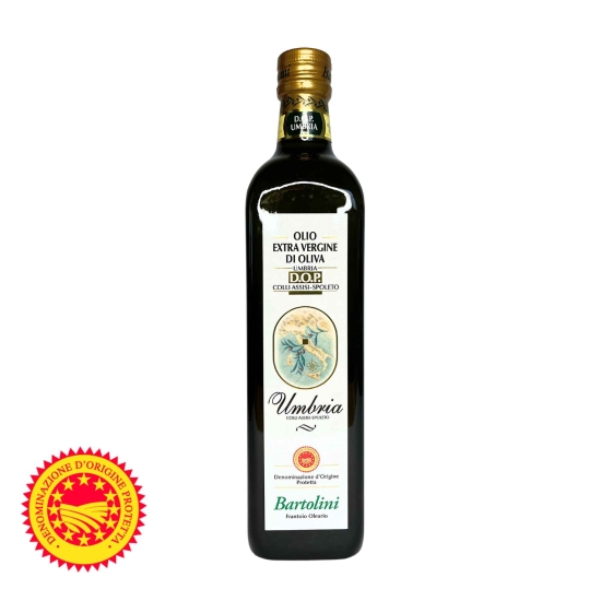 Certyfikowana oliwa DOP z Umbrii - OLIO Bartolini Assisi UMBRIA DOP